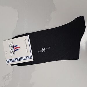 Premium Black Dress Socks - One Size